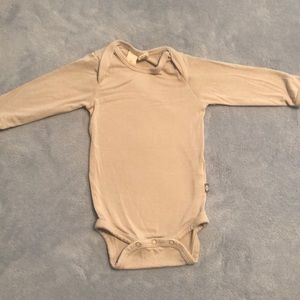 Kyte long sleeve bodysuit in grey